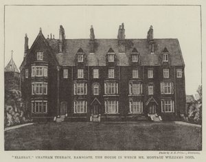 Elleray, Chatham Terrace, Ramsgate, a ház, amelyben Montagu Williams meghalt alkotó: English Photographer