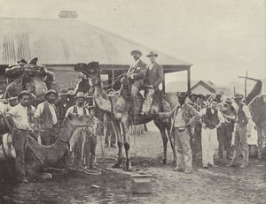 Kutatópárt felszerelése, Coolgardie, Nyugat-Ausztrália alkotó: English Photographer