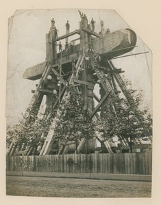 Kleopátras-tű felállítása a Temze rakparton, 1878. szeptember 12. alkotó: English Photographer