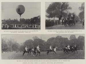 Divat és sport, események Ranelaghban, Hyde Parkban és Hurlinghamben alkotó: English Photographer