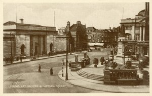 Ferens Művészeti Galéria, Victoria Square, Hull (f/w fotó) alkotó: English Photographer
