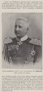 Von Waldersee gróf tábornagy, a szövetségesek parancsnoka Kínában alkotó: English Photographer