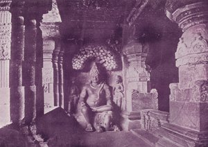 Indra figurája, Ellora-barlangok alkotó: English Photographer