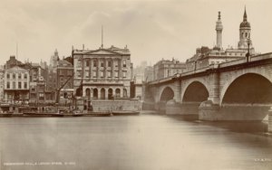 Fishmongers Hall és a London Bridge alkotó: English Photographer