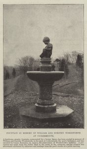Szökőkút William és Dorothy Wordsworth emlékére Cockermouthban alkotó: English Photographer