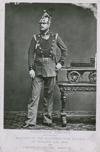 Frederick Hodges, az Angliai Önkéntes Tűzoltóság alapítója alkotó: English Photographer