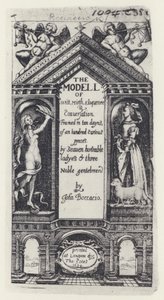G Boccaccio, The Modell of Witt, Decameron, T Cotes, B Allen és W Hope 1634 (f/w fotó) alkotó: English Photographer