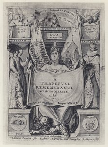 G Carleton, A Thanksfull Remembrance, R Mylbourn és H Robinson 1624 (f/w fotó) alkotó: English Photographer