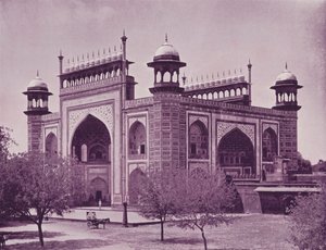 A Taj kapuja, Agra alkotó: English Photographer