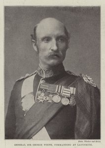 Sir George White tábornok, a Ladysmith parancsnoka alkotó: English Photographer