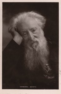 William Booth tábornok, az Üdvhadsereg alapítója (fekete-fehér fotó) alkotó: English Photographer
