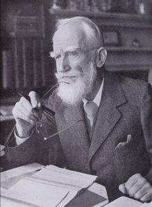 George Bernard Shaw (fekete-fehér fotó) alkotó: English Photographer