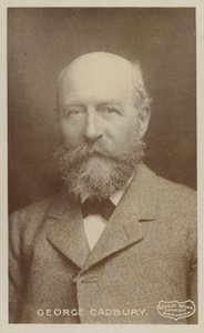 George Cadbury (1839-1922), angol csokoládégyártó és társadalmi ügyek kampányolója alkotó: English Photographer
