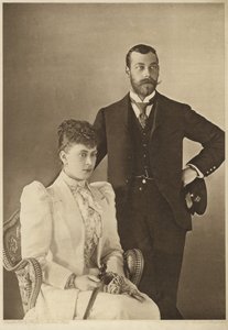 György, York hercege és felesége, Mary of Teck hercegnő alkotó: English Photographer