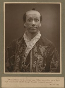George Grossmith, mint Ko-Ko a Mikadóban alkotó: English Photographer