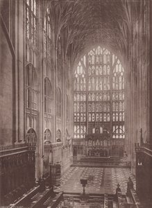 Gloucester: The Cathedral, Choir East (f/w fotó) alkotó: English Photographer