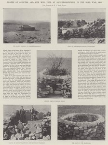Az 1880-as búr háborúban Bronkhorstspruitnál elesett tisztek és férfiak sírjai