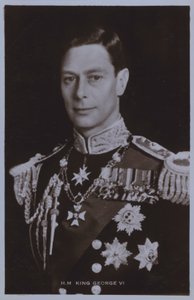 VI. György király (f/w fotó) alkotó: English Photographer