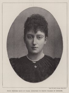 HRH Maud walesi hercegnő, Károly dán herceg jegyese alkotó: English Photographer