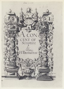 H Broughton, A Concent of Scripture, G Simson és W White 1590 (f/w fotó) alkotó: English Photographer