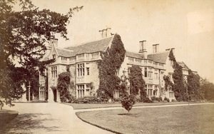 Hannington Hall, Wilts (f/w fotó) alkotó: English Photographer