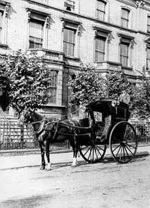Hansom Cab alkotó: English Photographer