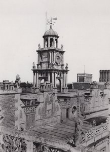 Hatfield House, The Clock-Torony (f/w fotó) alkotó: English Photographer