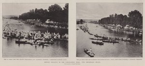 Henley Regatta a koronázási évben, két fontos futam alkotó: English Photographer