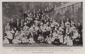 Her Grace Abercorn hercegné és leszármazottai a Montagu-házban alkotó: English Photographer