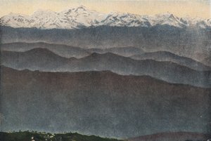 Himalája hegység (színes fotó) alkotó: English Photographer