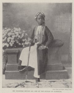 Őfelsége Seyyid Ali, a zanzibári szultán fia alkotó: English Photographer