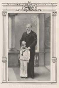 Őfelsége VII. Edward király és Edward cornwalli és yorki herceg