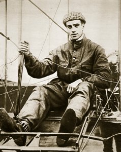 Félelmet nem ismerő repülése megmutatta az utat (fotogravír) alkotó: English Photographer