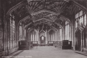 Interior Divinity School, Oxford alkotó: English Photographer