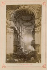 A Szent Pál-székesegyház belseje alkotó: English Photographer