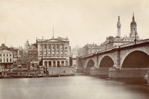 Ironmongers Hall és London Bridge alkotó: English Photographer