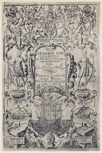 J Linschoten, Discourse of Voyages, J Wolfe 1598 (f/w fotó) alkotó: English Photographer