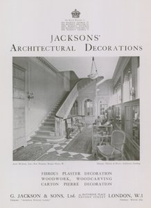 Jacksons Architektonische Dekorationen von English Photographer
