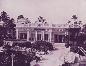 Jain Temple Garden, Kalkutta alkotó: English Photographer
