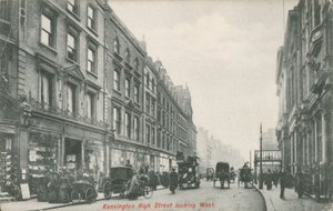A Kensington High Street nyugatra néz alkotó: English Photographer