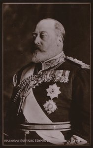 VII. Edward király (fekete-fehér fotó) alkotó: English Photographer