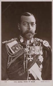V. György walesi herceg (fekete-fehér fotó) alkotó: English Photographer
