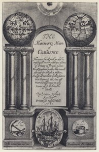 L Roberts, The Merchants Mapp of Commerce, R Mabb 1638 (f/w fotó) alkotó: English Photographer