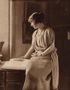 Lady Elizabeth Bowes-Lyon, VI. György király későbbi hitvese királynője alkotó: English Photographer