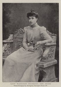 Lady Margaret Primrose, a menyasszony alkotó: English Photographer