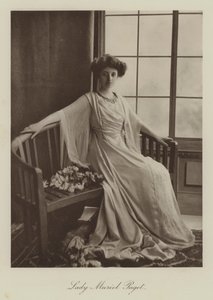 Lady Muriel Paget (fekete-fehér fotó) alkotó: English Photographer