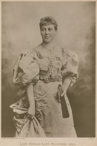 Lady Renals – Lady Mayoress, 1894-95 alkotó: English Photographer