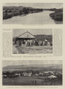 Ladysmith, ahol Sir George White-ot beszegték a búrok