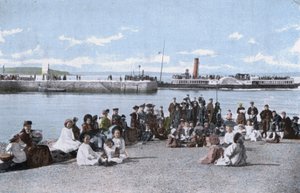 Largs, The Pier (színes fotó) alkotó: English Photographer