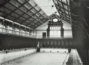 Laurie Grove Bath: az első nyilvános fürdő Deptfordban, első osztályú fürdő, 1898 alkotó: English Photographer